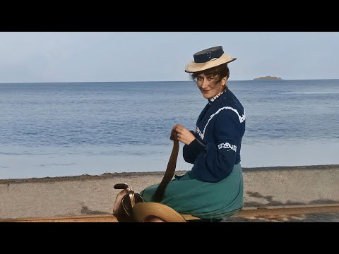 A Trip to the Seaside: c.1899 Films 4K Colorized w/Sound