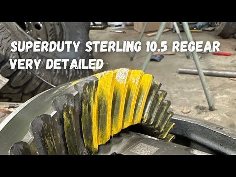 F250 Super duty Sterling 10.5 / 10.25 Regear and Locker install Very Detailed!!