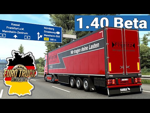 ETS2 1.40 Open Beta ★ Endlich durch Deutschland [1719] EURO TRUCK SIMULATOR 2