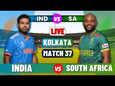 Live: IND Vs SA, ICC World Cup 2023 | Live Match Centre | India Vs South Africa | 1st Innings