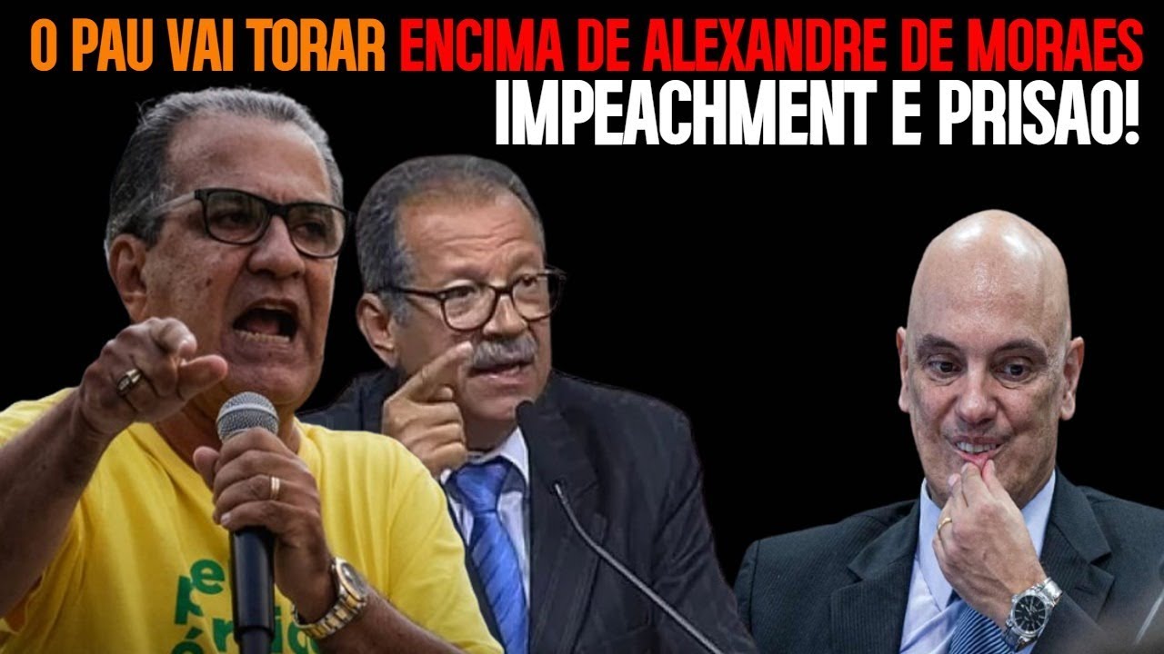 MALAFAIA: O PAU VAI TORAR ENC1MA DO MOR4ES! IMPE4CHMENT E PRISÃO