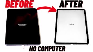 How to Factory Reset Disabled iPad without COMPUTER 2021