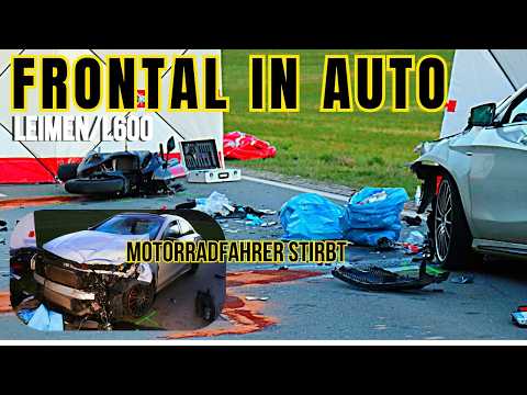 Horrific accident on the L600 near Leimen – motorcyclist fatally injured in head-on collision