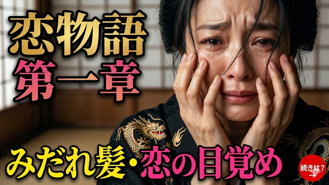 恋は命がけだった時代　与謝野晶子『みだれ髪』　－　恋物語　第一章　みだれ髪 ・恋の目覚め（与謝野晶子）－