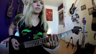 Sisters Of Suffocation - Skinless Flesh guitar playthrough by Simone van Straten