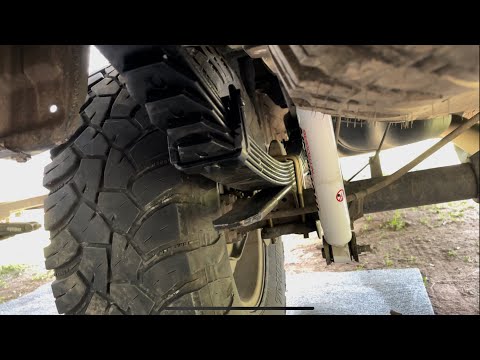 Nissan Frontier leaf spring upgrade