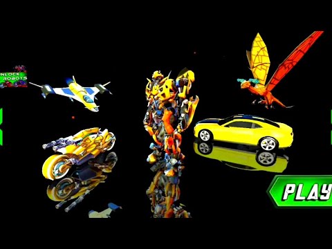Grand Robot Bike Transform Game - Android Gameplay