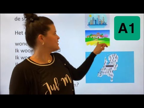 NT2 A1 LES 4 🙋🏻‍♀️Wie ben jij? 🌎Waar kom jij vandaan? 📍Waar woon jij? TC1.1 #learnDutch