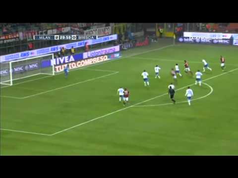 Ibrahimovic Goal on Brescia 2010