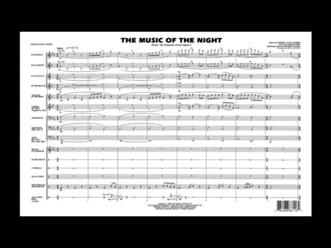 The Music of the Night by Andrew Lloyd Webber/arr. Paul Lavender
