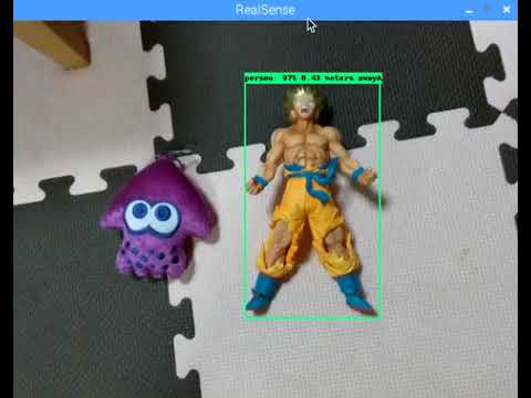 MobileNet-SSDLite(Tensorflow)+Tensorflow 1.8.0+RealSense D435+RaspberryPi3