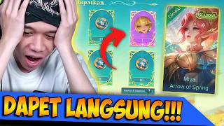 Download lagu Get it now!!! The luckiest Eternal Seasons Gacha Skin in Mobile Legends!!! mp3