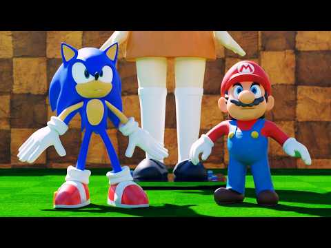 Mario & Sonic in Squid Game! 😱 (With EXTRA Animation Content!)