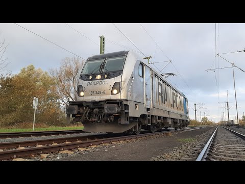Führerstandsmitfahrt Baureihe 187 Railpool, von Bremen Grolland nach Bremen Hbf in die Abstellung