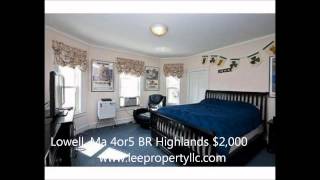 preview picture of video 'Lowell, Ma upper highlands 5 bedroom home for rent, Ready November 1st 2012'