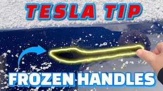 Unlocking Frozen Door Handles In A Tesla: Essential Tips