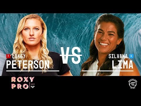 Lakey Peterson vs. Silvana Lima - Round of 16, Heat 1 - Roxy Pro France W 2019