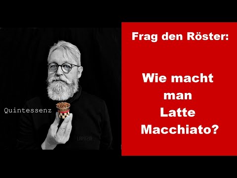 Wie macht man Latte Macchiato? 🤔🤷🏼‍♂️☕️🙂