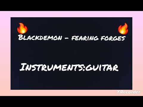 Blackdemon — fearing forges (official audio)