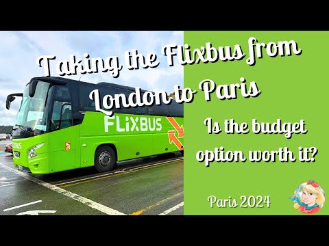 Taking the Flixbus from London to Paris