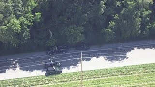 Highway 79 closed after tree falls onto car, kills driver, Highway Patrol says