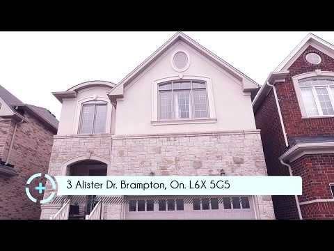 3 Alister Dr. Brampton, On. L6X 5G5 / HD / Virtual Tour
