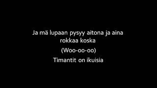 Cheek - Timantit on ikuisia (Lyrics)