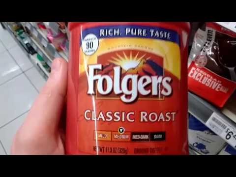 Ground coffee, Classic roast "Folgers"