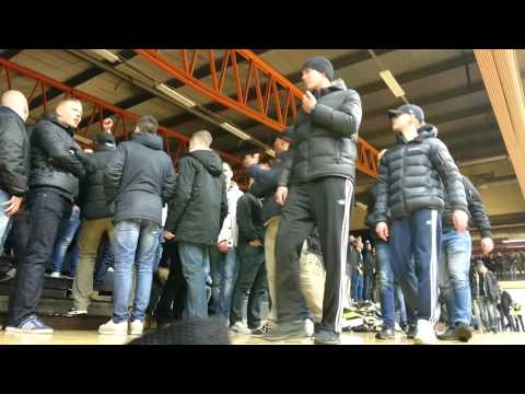 Elva minuter med AIK-klacken (AIK-Djurgården 72-70)