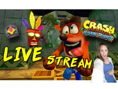 Crash Bandicoot N Sane Trilogy Live Stream/Gameplay | Crash Bandicoot PS4 Gameplay | TheGebs24