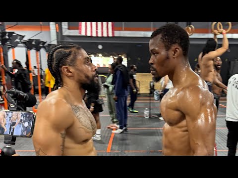 TOP PHILLY ATHLETES BATTLE ON UNDERCARD DMV VS NEW YORK #calisthenics #motivation #fitness