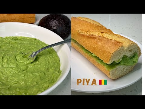 Sweet Mashed Avocado | Purée d'Avocat Sucrée (PIYA 🇬🇳 - GUINEAN FOOD )