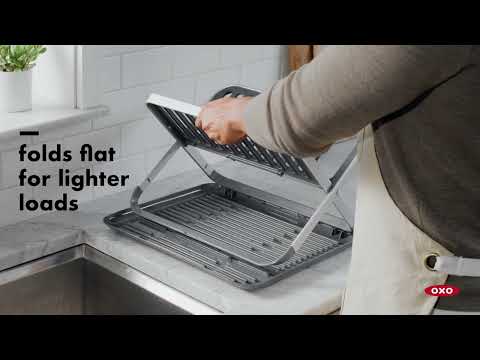 OXO Good Grips Fold & Flat Dish Rack