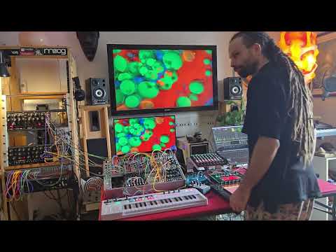 Something Marvelous - Live Jam Session 2025 Electronic Bass Music Techno Modular Psychedelic 432hz