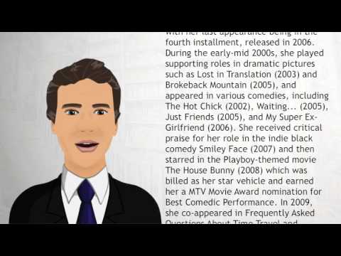 Anna Faris Wiki