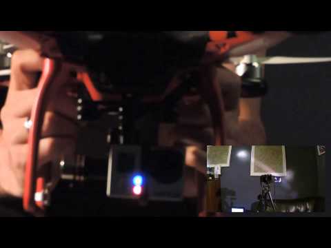 Zenmuse H3-2D Gimbal test