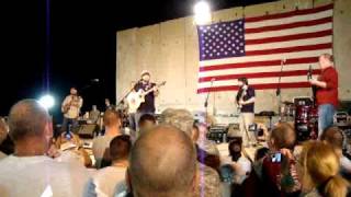 Zac Brown Band - Big Fat Bitch & Devil Went down to GA live in Iraq