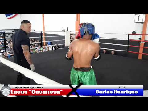 Skull Fight 16 - Lucas "Casanova"(Japa MuayThai) X Carlos Henrique(FTT)| 57 Kg