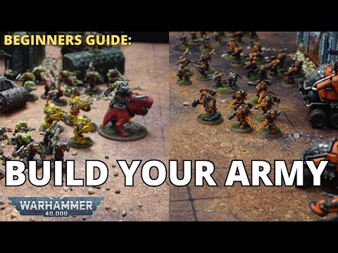 How To Write Your 1st ARMY LIST! Warhammer 40k