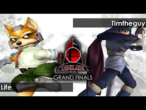 Melee: CC | Life (Fox/Marth) V Timtheguy (Marth) - Obelisk 68 Tournament SSBM