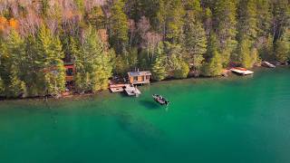 Building A Remote Cabin In A BEAUTIFUL Spot!