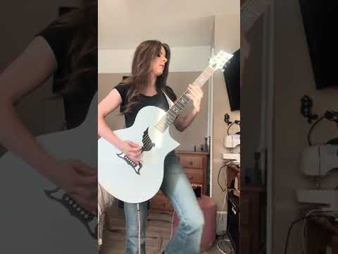 Lindo White Dove electro Acoustic Guitar