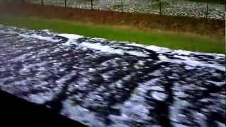 preview picture of video 'Freeport, MN Hail Storm 5/1/2012'