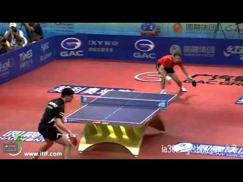 Xu Xin vs. Dimitrij Ovtcharov --- China Table Tennis Super League 2011
