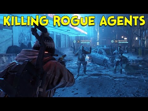 KILLING ROGUE AGENTS! - The Division Dark Zone