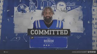 Road to glory ep6 Max's starting role as a Duke Blue Devil #DukeBlueDevils  #collegefootball2026