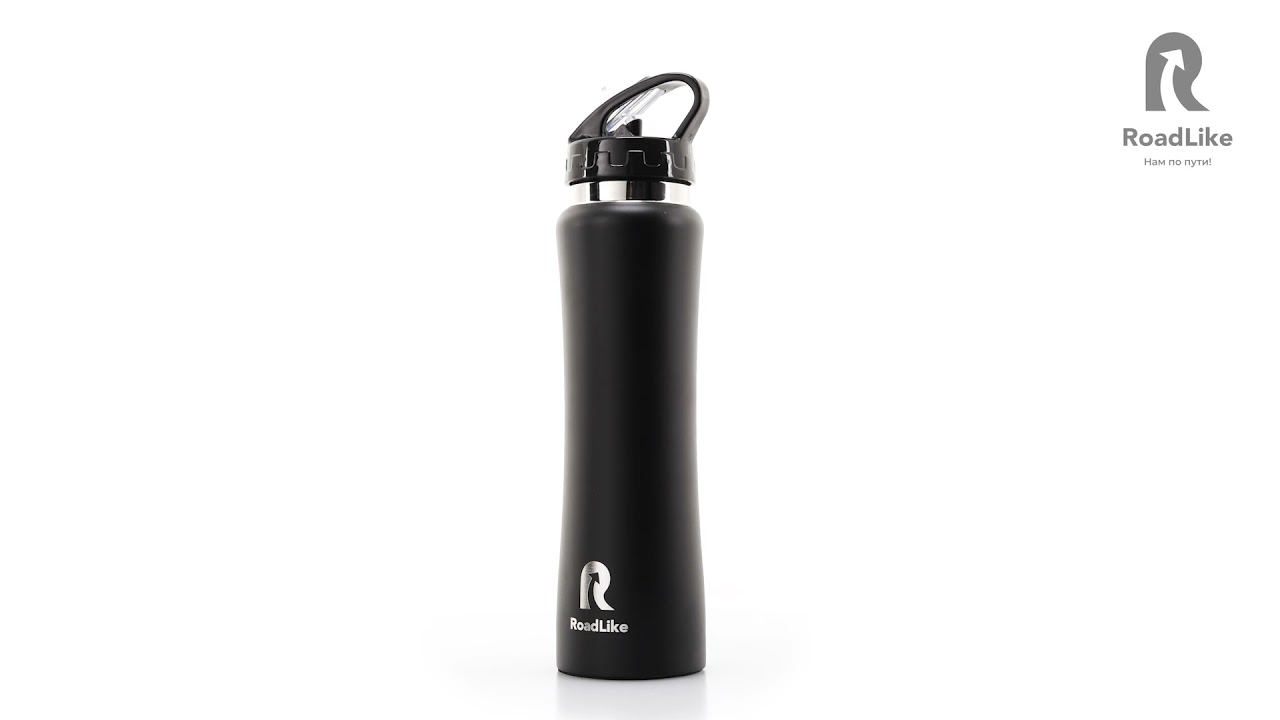 Термобутылка Roadlike 500мл, черный