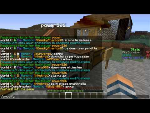 Two Crazy Players - Drop event!-Minecraft Multiplayer Survival #3