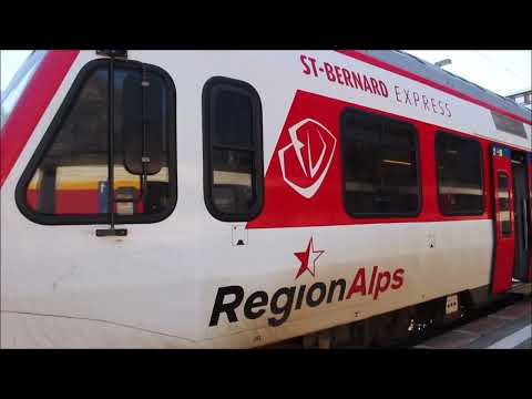 Martigny 25.01.2022: Saint Bernard Express (TMR - RegionAlps)