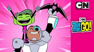 When the Titans Were In Charge of the BAT CAVE | Teen Titans GO! | @cartoonnetworkuk